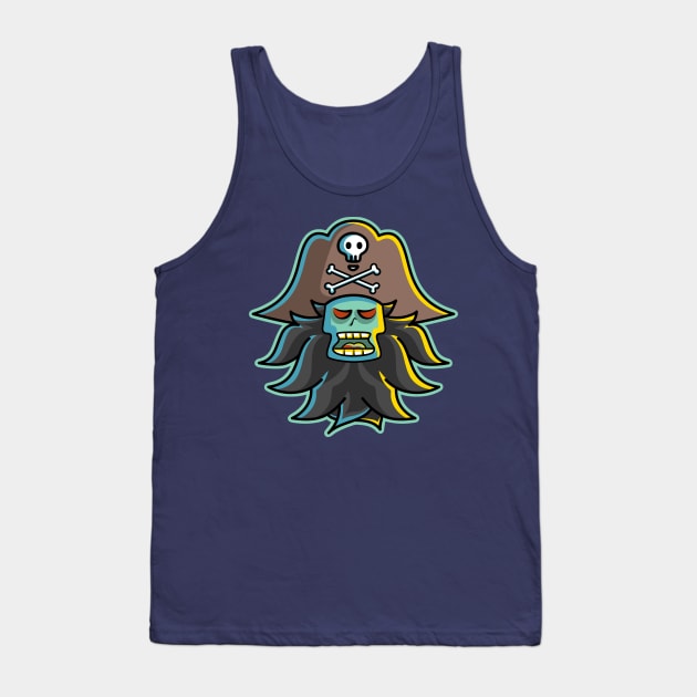 Pirate LeChuck Tank Top by freeves